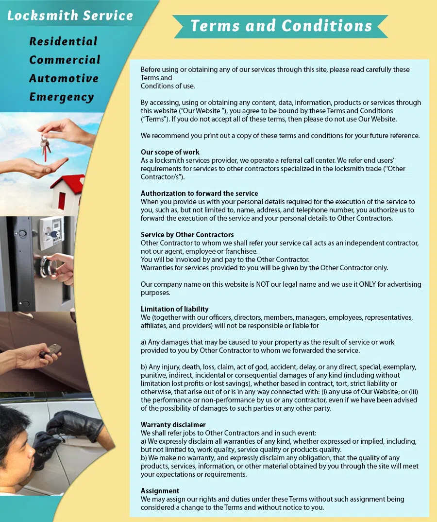 Town Center Locksmith Shop Arlington, VA 571-279-8301